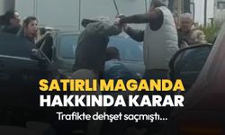 Trafikte dehşet saçmıştı! Satırlı maganda tutuklandı