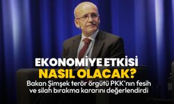Bakan Şimşek PKK'nın fesih kararını değerlendirdi: 'Terörsüz Türkiye' süreci kalkınmayı hızlandıracak