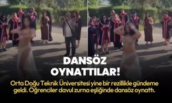 ODTÜ mezuniyetinde rezalet: Dansöz oynattılar