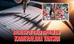 Balıkesir Sındırgı’daki 6.1’lik Deprem Anı Kamerada: Panik Anları Gözler Önünde
