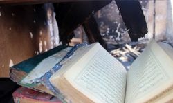 Yangında ev küle döndü, Kur'an-ı Kerim'ler sapasağlam kaldı
