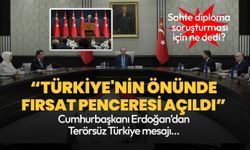 Cumhurbaşkanı Erdoğan: Türkiye'nin önünde fırsat penceresi açıldı