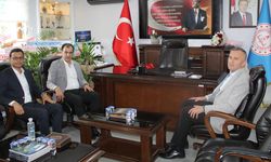 Fatsa Cumhuriyet Başsavcısı Kale ve Komisyon Başkanı Halhalli'den Milli Eğitim Müdürü Evin’e ziyaret