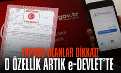Tapu dolandırıcılığına karşı e-Devlet’ten ‘kilit’ uygulaması