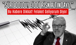 Naci Görür, "Süresi Doldu" diyerek İstanbul için uyarıda bulundu