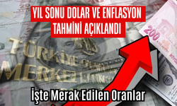 TCMB’den yıl sonu dolar ve enflasyon tahmini