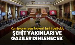 Sonraki toplantının tarihi belli oldu! Komisyonda şehit yakınları ve gaziler dinlenecek