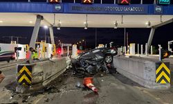 Kuzey Marmara Otoyolu’nda Gişelerde Feci Kaza
