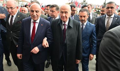 Seçim çalışması hız kazandı! MHP Lideri Bahçeli, Turgut Altınok'a destek için sahaya indi