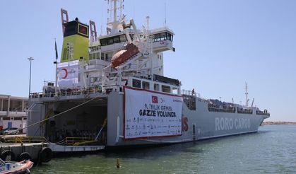 Türkiye'den Gazze'ye yardım eli uzanmaya devam ediyor