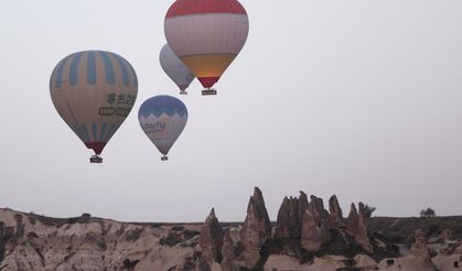 Kapadokya'da balon turları turizme önemli oranda katkı sağlıyor