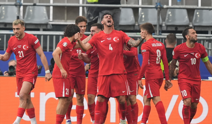 Türkiye-Gürcistan maçından kareler