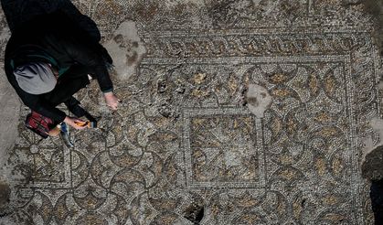 Pergamon'da "Mozaikli Ev" ortaya çıkarılıyor