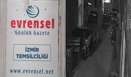 Evrensel gazetesinin İzmir binasına silahlı saldırı