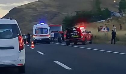 Erzurum’da Takla Atan Otomobilde 1 Ölü, 1 Yaralı