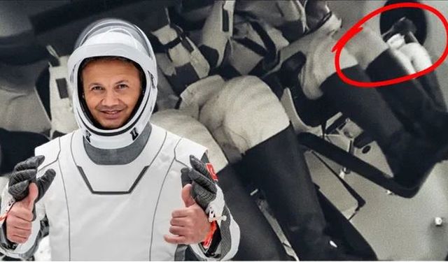 Astronot Alper Gezeravcı uzaya çıkar çıkmaz bakın ne yaptı! O anlar kameraya yansıdı…