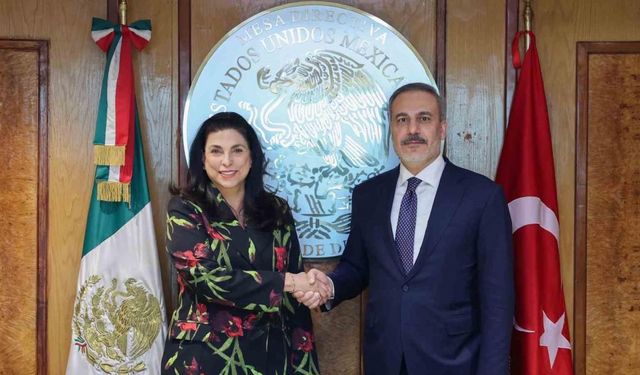 Dışişleri Bakanı Fidan, Meksika Temsilciler Meclisi Başkanı ile görüştü
