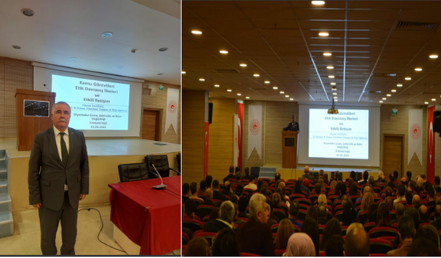 Ahmet Sandal'dan 'etik değerler ve etkili iletişim' semineri!