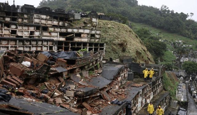 Brezilya'da yağışlar can aldı... 14 ölü