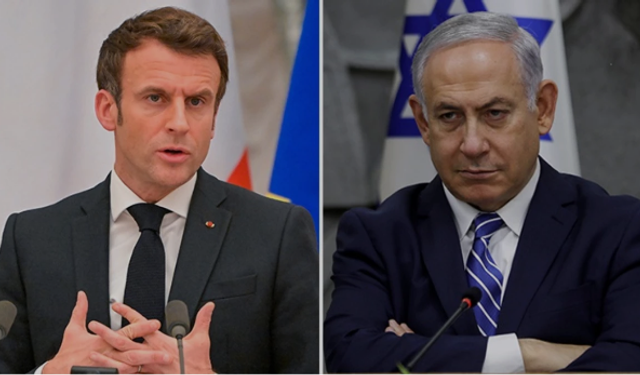 Macron, Netanyahu'yu uyardı: Savaş suçu olur!