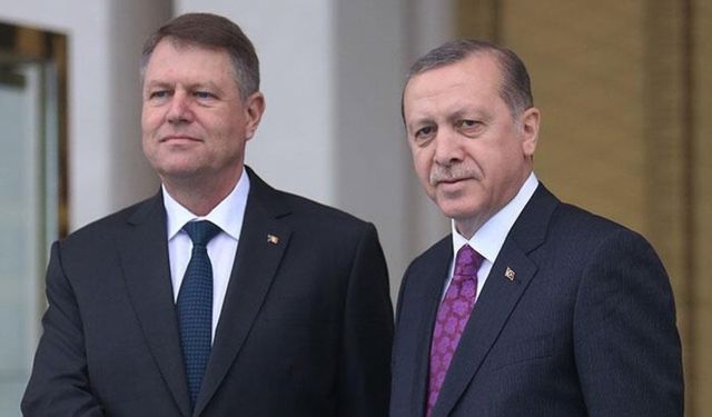 Cumhurbaşkanı Erdoğan Romanya Cumhurbaşkanı ile görüştü!