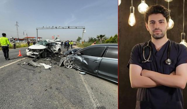 Genç doktor zincirleme kazada hayatını kaybetti