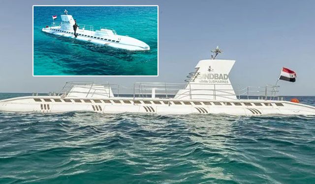 Kızıldeniz'de facia! Turistleri taşıyan denizaltı battı