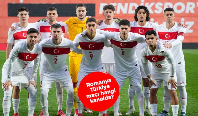 Romanya U20 Türkiye U20 maçı hangi kanalda CANLI yayınlanacak?