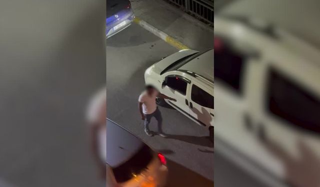 Kız arkadaşının boğazını sıkarak zorla araca bindirmişti! Gözaltına alındı
