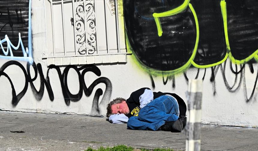 San Francisco'da yaşayan evsizlerin verdiği yaşam mücadelesi