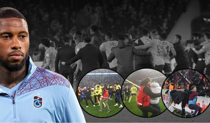 Trabzonsporlu Denswil, olaylı maçı anlattı: Bu kadar zehirli bir atmosfer daha önce yaşamadım!