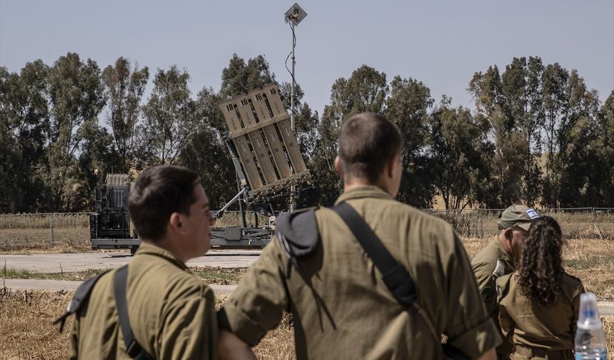 İran saldırıları sonrası merak edilmişti! İsrail'in Demir Kubbe sistemi görüntülendi