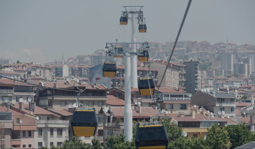 Ankara'daki teleferik sistemi 'süresiz' olarak kapatıldı