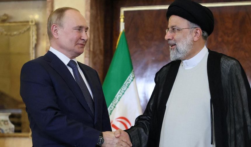 Rusya Devlet Başkanı Vladimir Putin İran Cumhurbaşkanı İbrahim Reisi ile görüştü