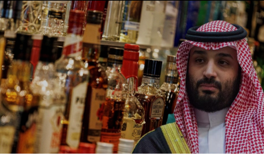 Suudi Arabistan'ın başkenti Riyad’da ilk alkol dükkanı açıldı!