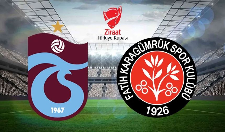Trabzonspor - Karagümrük maçı ne zaman? Trabzonspor - Karagümrük maçı saat kaçta hangi kanalda?