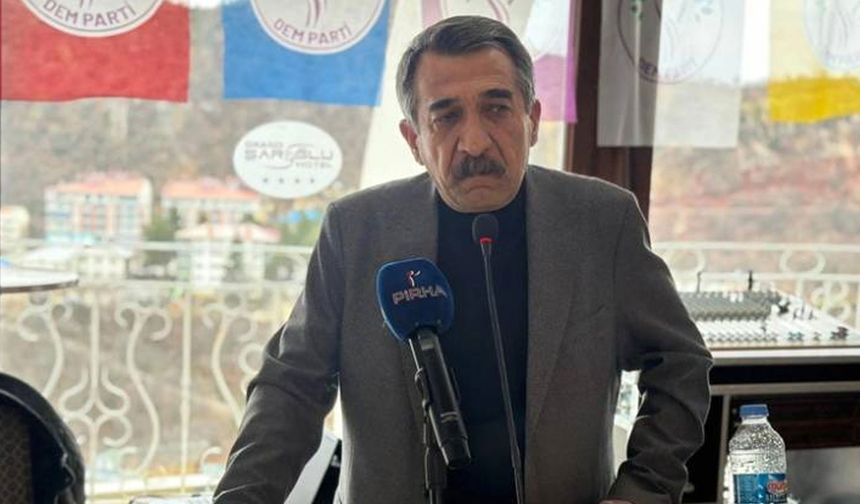 Tunceli Belediye Başkanı Cevdet Konak'a terör soruşturması