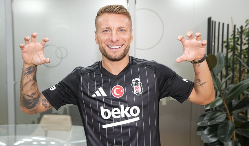 Beşiktaş'ın yeni transferi Ciro Immobile döner kesti! O anlar sosyal medyayı salladı