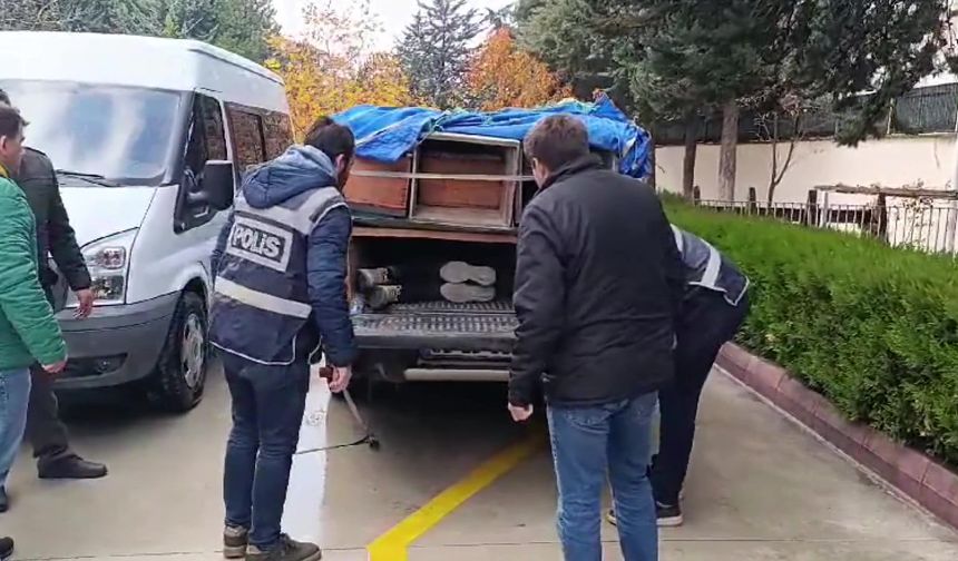 Amasya'da göçmen operasyonu: Arı kovanının altından çıktılar