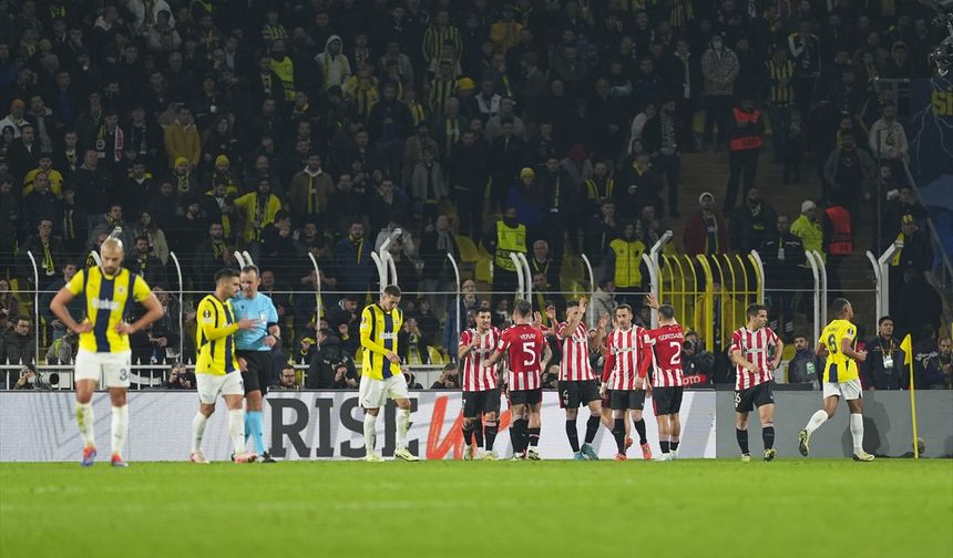 Fenerbahçe - Athletic Bilbao maçından kareler