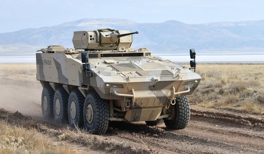 Türkiye'nin yeni zırhlısı PARS ALPHA envantere giriyor