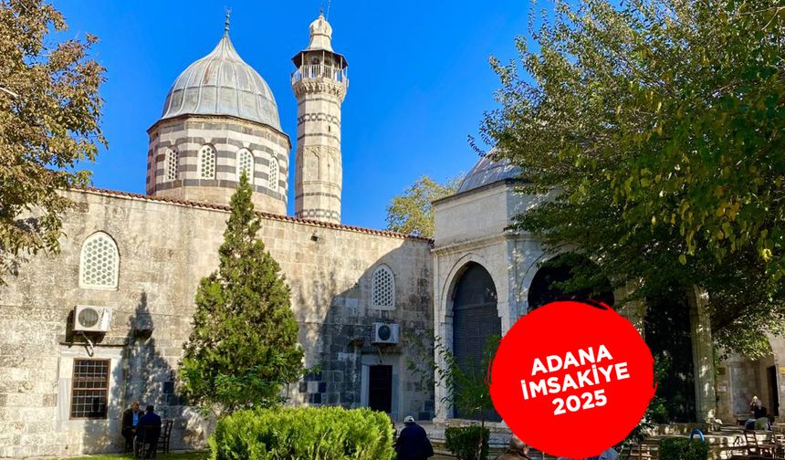 Adana imsakiye 2025