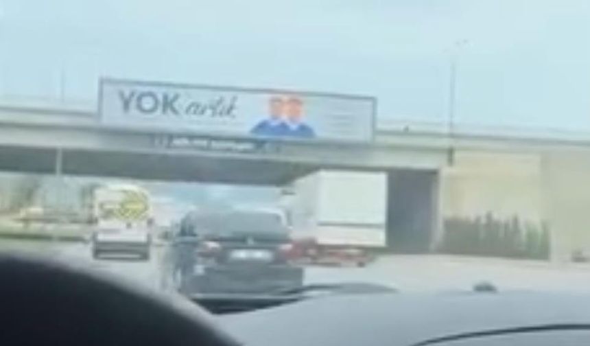 Bursa'da trafik magandası ölüme makas attı