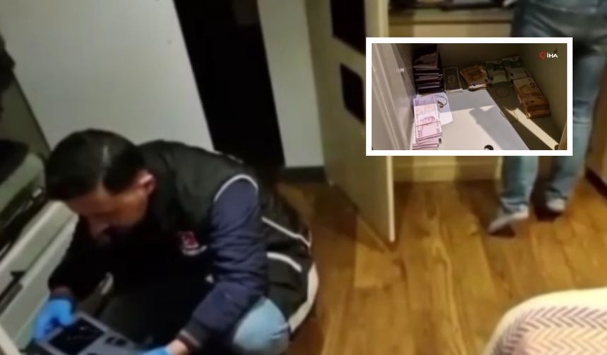 Murat Ongun’un evinde yapılan arama görüntüleri ortaya çıktı
