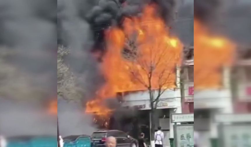 Çin'de restoran yangını: Çok sayıda ölü var