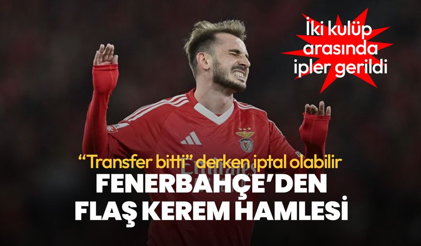 Kerem Aktürkoğlu transferinde flaş gelişme! İptal olabilir