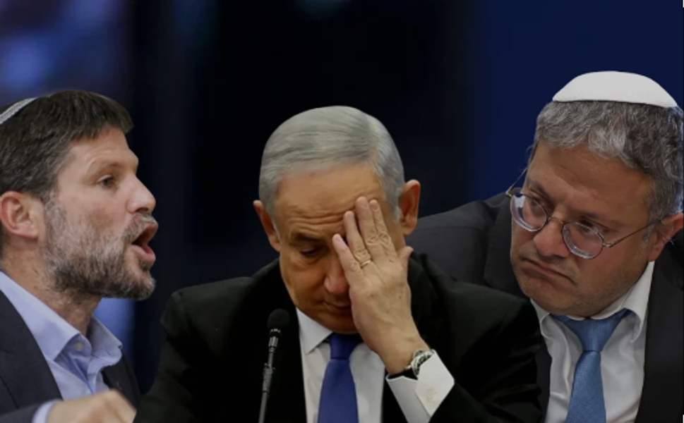 Sağcı bakanlardan Netanyahu'ya tehdit: Refah'a saldırı olmazsa hükümeti düşürürüz!