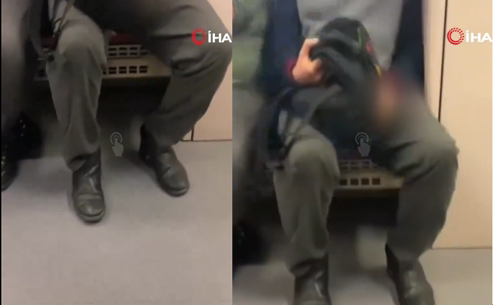 Böyle rezalet görülmedi! Metroda genç kıza bakarak mastürbasyon yaptı!