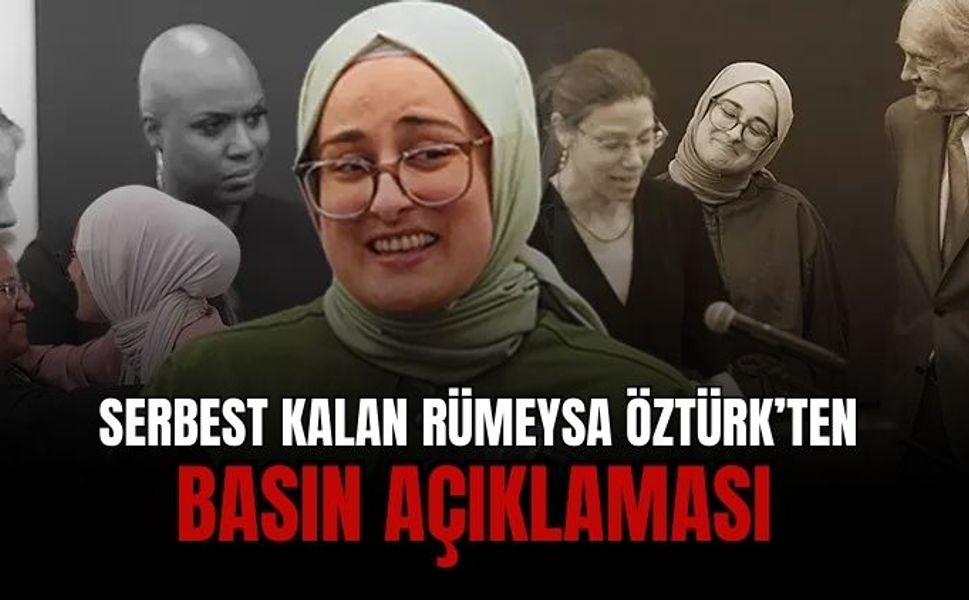 ABD'de Serbest Kalan Rümeysa Öztürk: “Eğitimime ve hayatıma geri döndüğüm için çok mutluyum”
