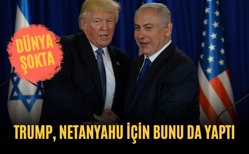 Trump’ın İsrail Şartı Dünyayı Şok Etti!